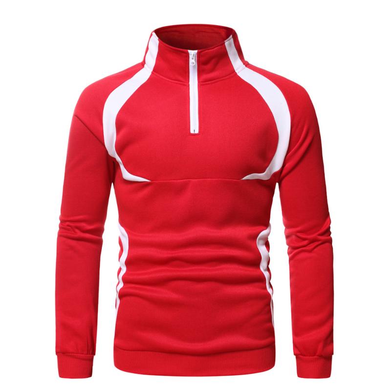 Men's Hoodies & Sweatshirts Color Block Cotton Liner Luminous High Collar / Pile Happy Time Street Style Blusao Masculino, Black
Men's Hoodies & Sweatshirts Color Block Cotton Liner Luminous High Collar / Pile Happy Time Street Style Blusao Masculino, Black