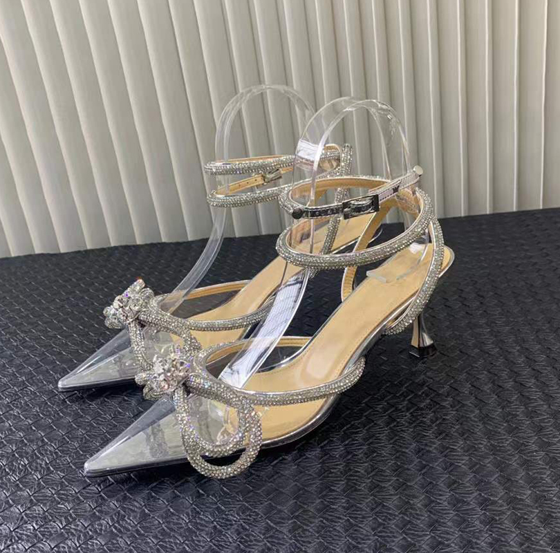 luxurious Designers Dress shoe Evening Slingback PVC Satin Bow Pumps 6.5cm pvc Crystal-Embellishments rhinestone shoes spool Heels sandals for women slippe 42, 14e
luxurious Designers Dress shoe Evening Slingback PVC Satin Bow Pumps 6.5cm pvc Crystal-Embellishments rhinestone shoes spool Heels sandals for women slippe 42, 14e