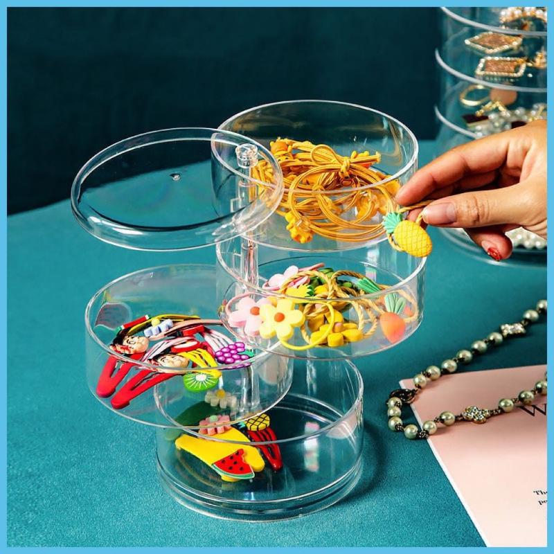 Storage Boxes & Bins Clear 5 Tiers Jewelry Box Multifunctional Makeup Organizer Office Desk Case Waterproof
Storage Boxes & Bins Clear 5 Tiers Jewelry Box Multifunctional Makeup Organizer Office Desk Case Waterproof
