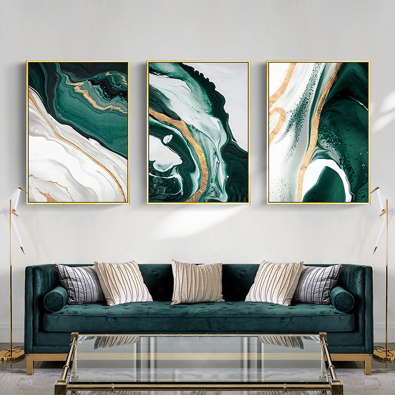 Modern Abstract Minimalist Wall Art Painting For Living Room Bedroom Gold foil line Green Canvas Art Poster And Print Home Decor
Modern Abstract Minimalist Wall Art Painting For Living Room Bedroom Gold foil line Green Canvas Art Poster And Print Home Decor