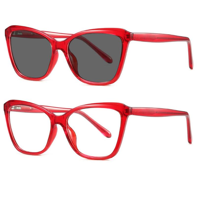 Sunglasses Oversized Red Frame Fashion Classic Men's Reading Glasses Women Sun Pochromic Lens Square Full NXSunglasses
Sunglasses Oversized Red Frame Fashion Classic Men's Reading Glasses Women Sun Pochromic Lens Square Full NXSunglasses