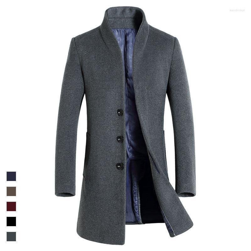 Men's Wool & Blends 2022 High Quality Mens Long Trench Coat Korean Men Slim Fit Parkas For Autumn Kend22, Gray
Men's Wool & Blends 2022 High Quality Mens Long Trench Coat Korean Men Slim Fit Parkas For Autumn Kend22, Gray