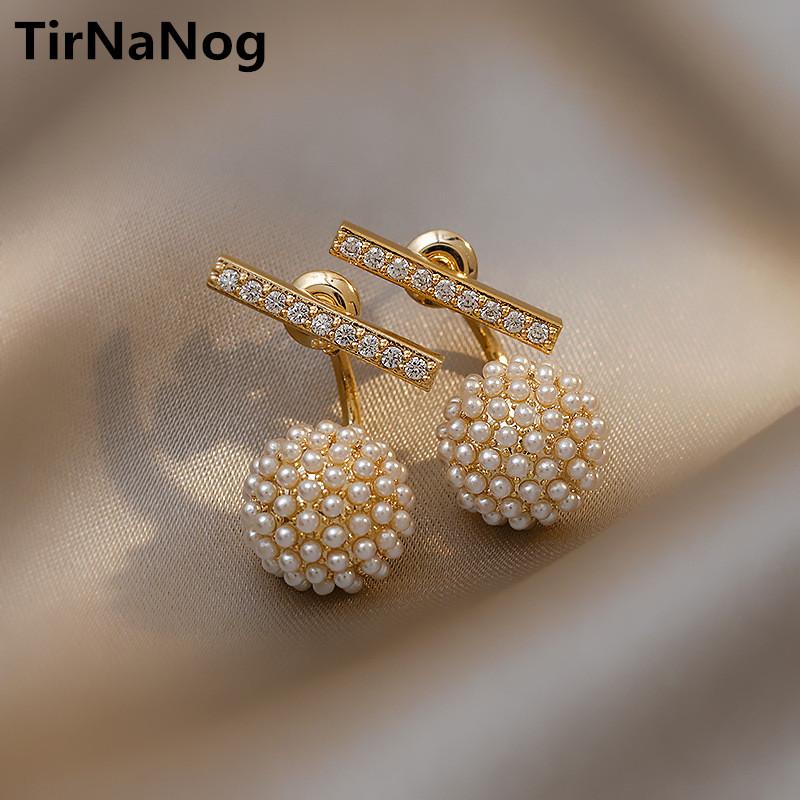 Dangle & Chandelier South Korea Baroque Imitation Pearl Ball Stud Earrings Fashion Luxury Elegant Unusual Women Jewelry GiftsDangle
Dangle & Chandelier South Korea Baroque Imitation Pearl Ball Stud Earrings Fashion Luxury Elegant Unusual Women Jewelry GiftsDangle