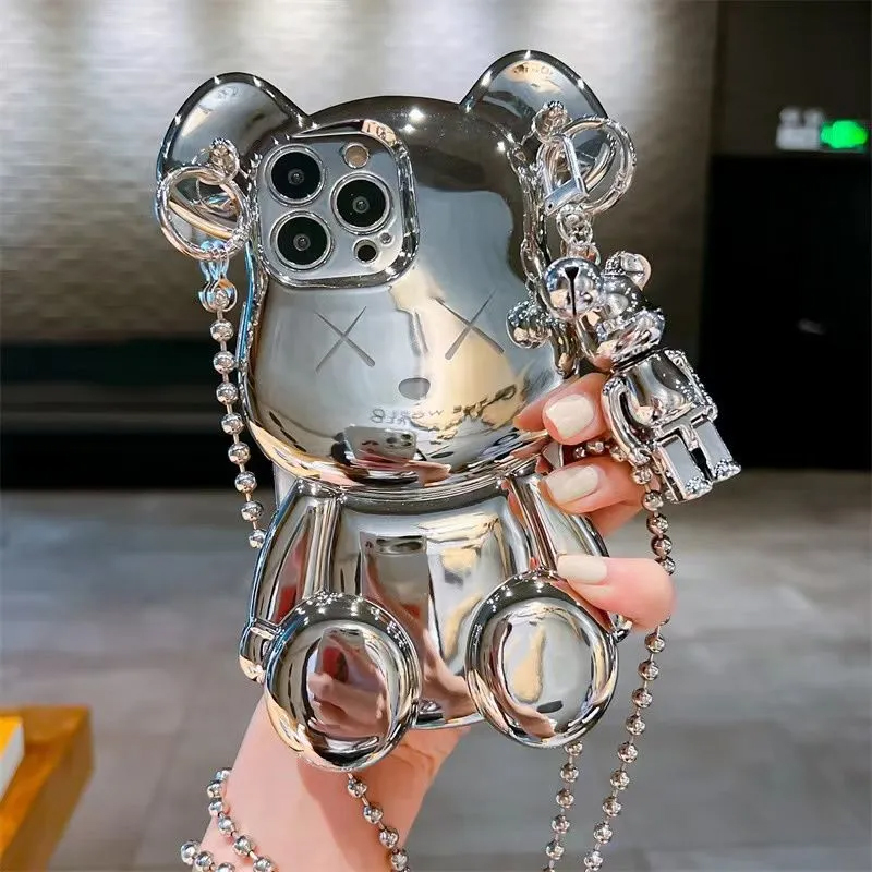 Fashion plating designer iPhone case 13 Pro Max Cases phone case 11 all inclusive 12 Pros diagonal rope x/xr 14, Silver
Fashion plating designer iPhone case 13 Pro Max Cases phone case 11 all inclusive 12 Pros diagonal rope x/xr 14, Silver