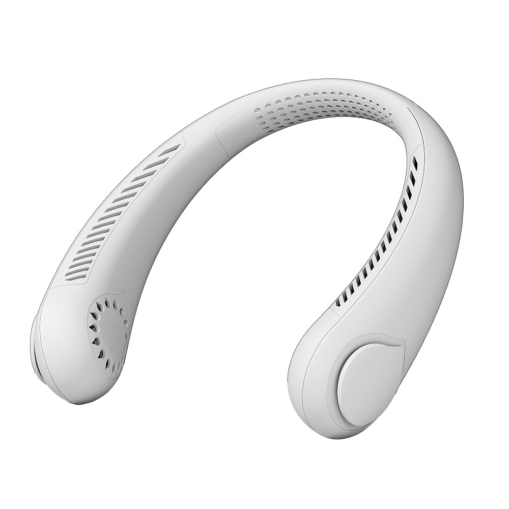 Hanging Neck Fan Neckband Lazy Neck Hands Cooling Bladeless USB Mini Fans Sport 3 Speed 360 Degree Rotating2539800