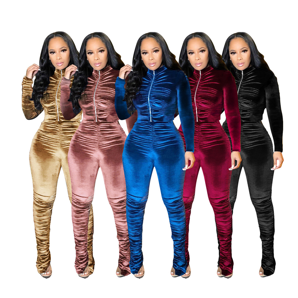 Women's tracksuits Velour Track Suit Winter Joggers Sweatpants Women Two Piece Pant Sets Clothing Velvet Sweat Sets, Wine red
Women's tracksuits Velour Track Suit Winter Joggers Sweatpants Women Two Piece Pant Sets Clothing Velvet Sweat Sets, Wine red