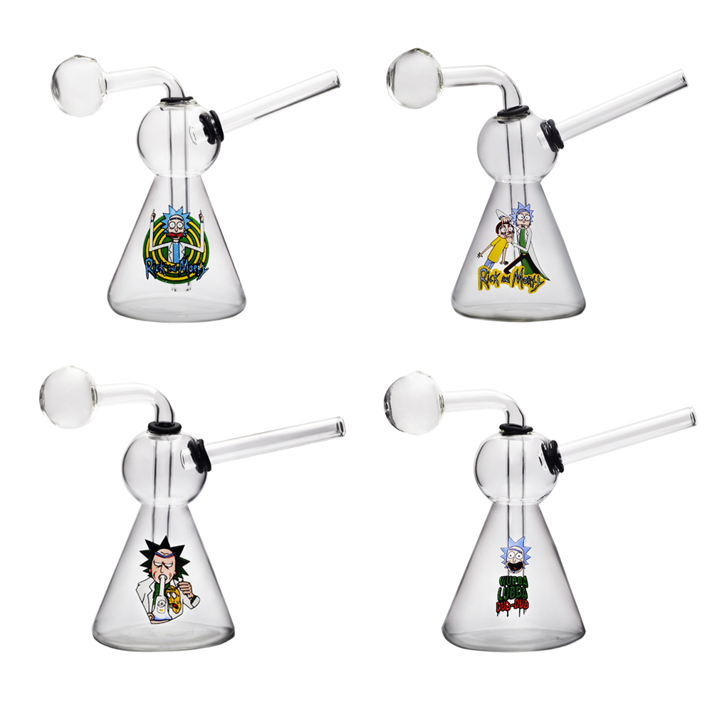 Oil Burner Pipe Glass Smoking Bowl Kit Water Pipe Bong Bubbler