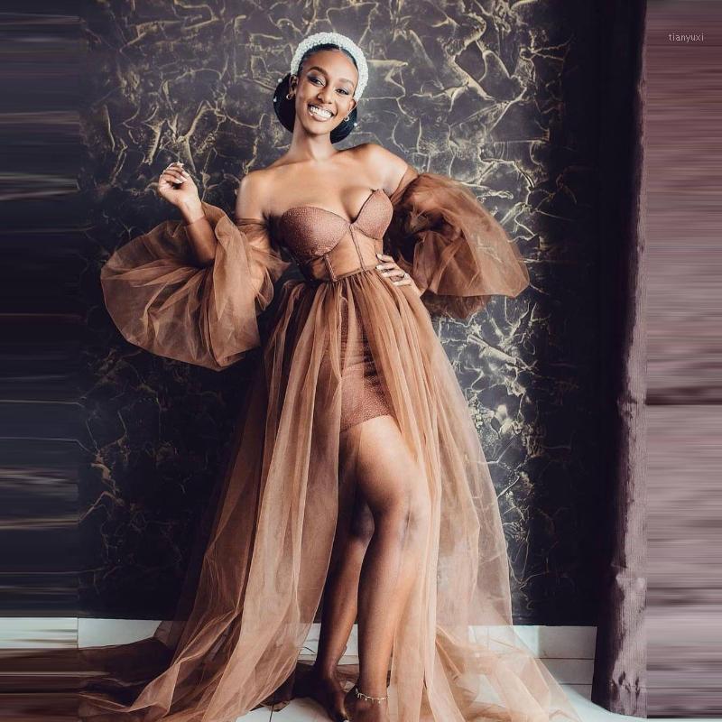 Casual Dresses Sexy Chocolat Tulle Africa Prom With Puff Sleeves Pretty Sweetheart Sequined Gowns Slit Front Formal Party Dress, Black
Casual Dresses Sexy Chocolat Tulle Africa Prom With Puff Sleeves Pretty Sweetheart Sequined Gowns Slit Front Formal Party Dress, Black
