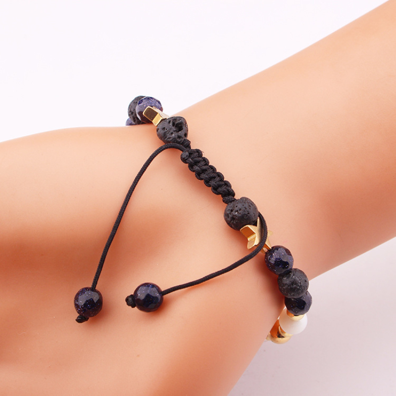 Handmade Eight Planets Solar Bead Strands Bracelet for Men Women Lovers Gift