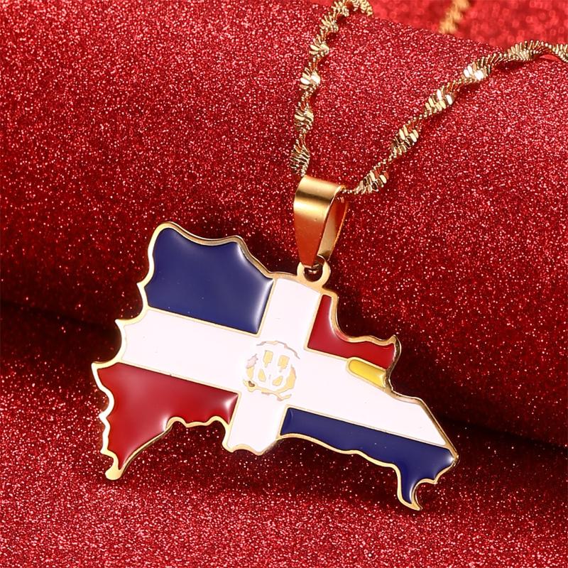 Pendant Necklaces Dominican Republic Map Necklace For Women Men Flag Of JewelryPendant 
Pendant Necklaces Dominican Republic Map Necklace For Women Men Flag Of JewelryPendant