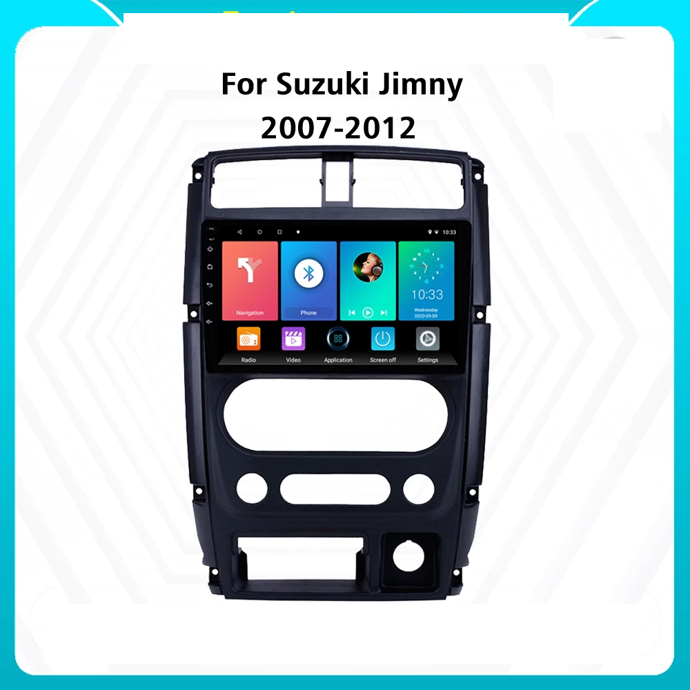9 Inch Android 10 Full Touch Screen Car Video Multimedia System for Suzuki JIMNY 2007-2012 Gps Radio Navigation
9 Inch Android 10 Full Touch Screen Car Video Multimedia System for Suzuki JIMNY 2007-2012 Gps Radio Navigation
