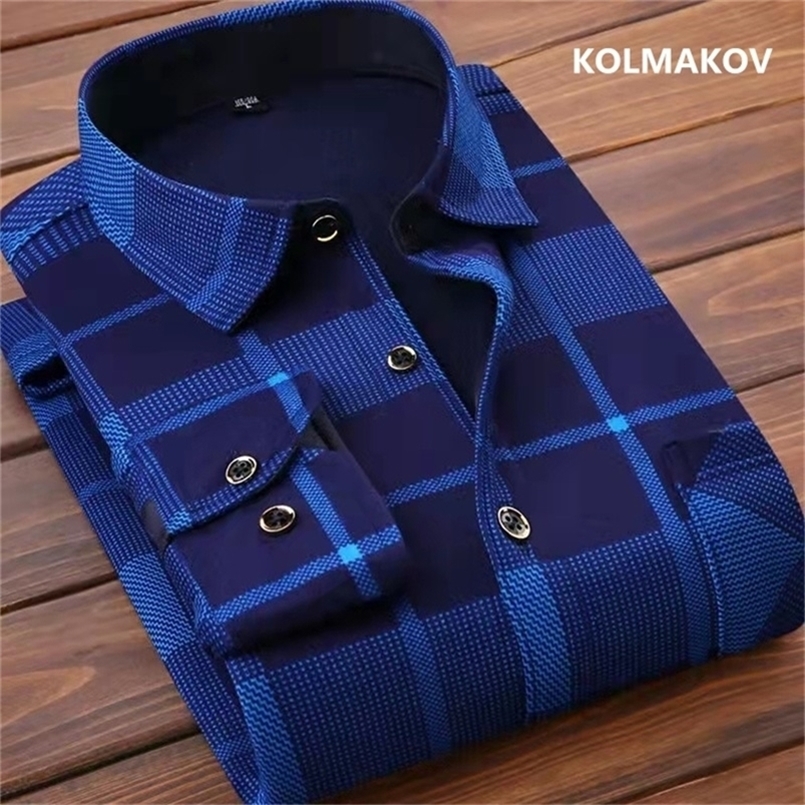winter Men's fashion smart casual warm long Sleeve Shirts,autumn men thicken plaid Shirt Slim Fit Shirt Male size M-5XL 220401, Color 13
winter Men's fashion smart casual warm long Sleeve Shirts,autumn men thicken plaid Shirt Slim Fit Shirt Male size M-5XL 220401, Color 13