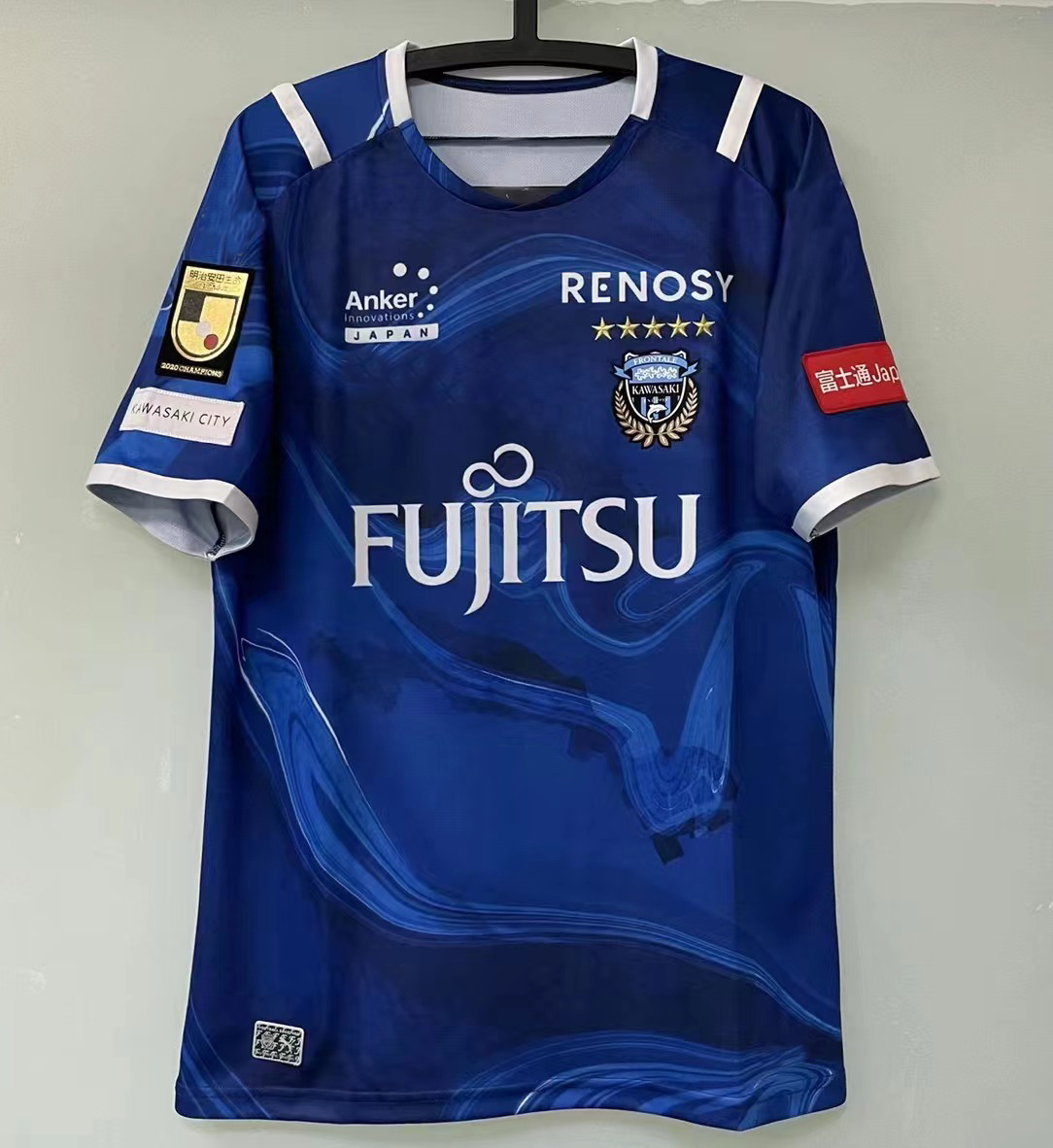2021 Japan J league summer special version Kawasaki Frontale t Shirt men's clothing apparel, With name number
2021 Japan J league summer special version Kawasaki Frontale t Shirt men's clothing apparel, With name number