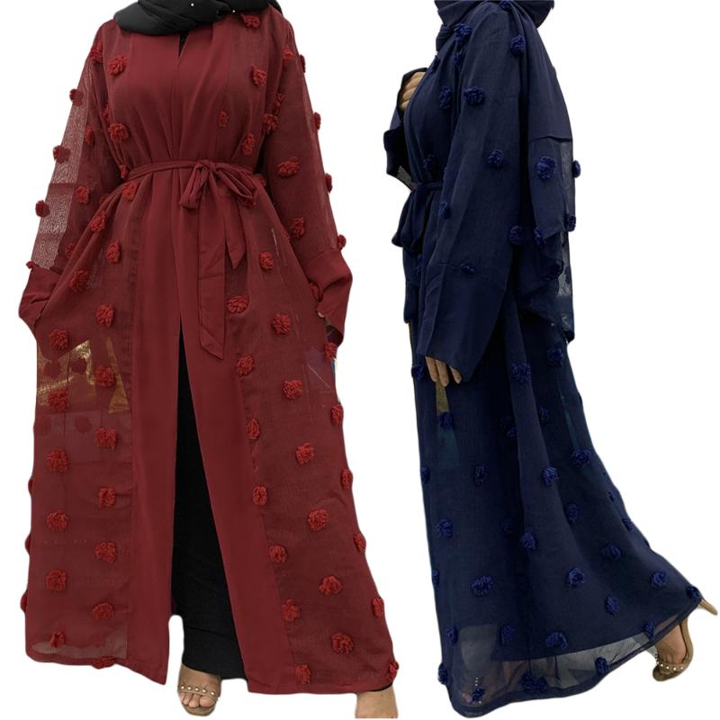 Ethnic Clothing Colors Muslim Abaya Flower Women Open Kimono Long Dress Ramadan Islamic Arab Dubai Patchwork Party Casual Maxi Robe
Ethnic Clothing Colors Muslim Abaya Flower Women Open Kimono Long Dress Ramadan Islamic Arab Dubai Patchwork Party Casual Maxi Robe