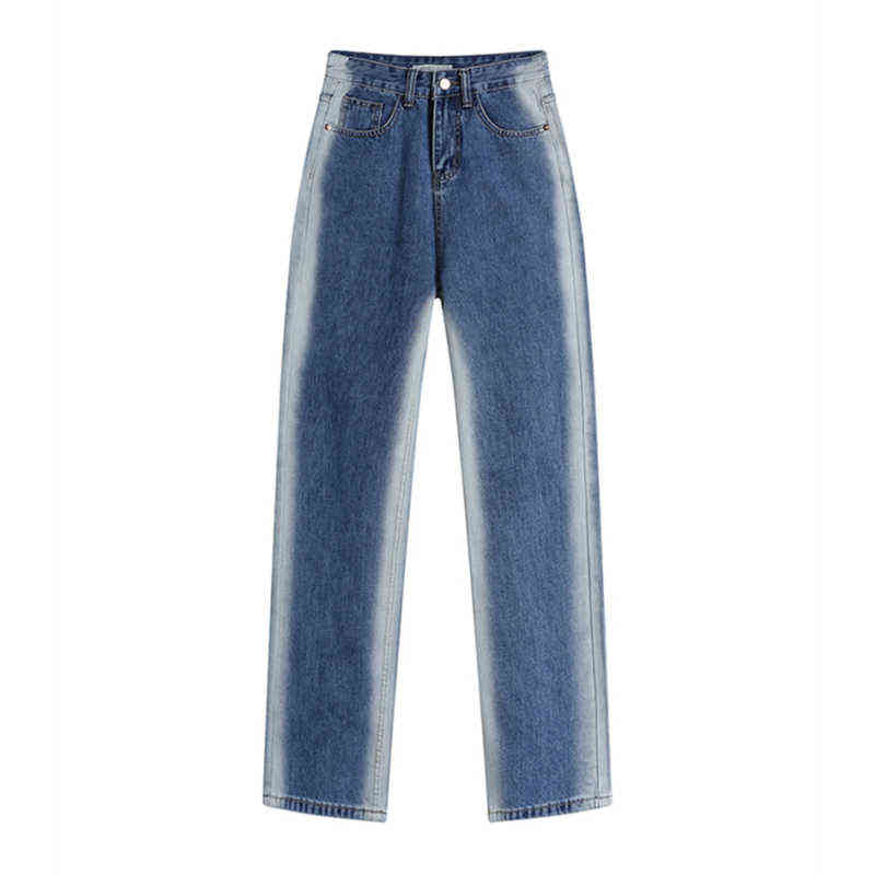 Spring And Autumn New Retro High Waist Women' Denim Trousers Blue Hit Color Loose Pants Wide Leg Female Jeans Casual All-match T220728
Spring And Autumn New Retro High Waist Women' Denim Trousers Blue Hit Color Loose Pants Wide Leg Female Jeans Casual All-match T220728