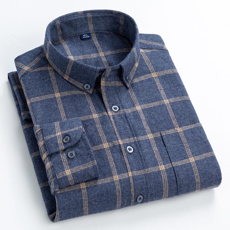 Men's Casual Shirts Fashion Nice Spring Autumn Plaid Dress Men Cotton Male Long Sleeve Button Flannel Shirt Man ClothesMen's Men'sMen's, 20092a
Men's Casual Shirts Fashion Nice Spring Autumn Plaid Dress Men Cotton Male Long Sleeve Button Flannel Shirt Man ClothesMen's Men'sMen's, 20092a
