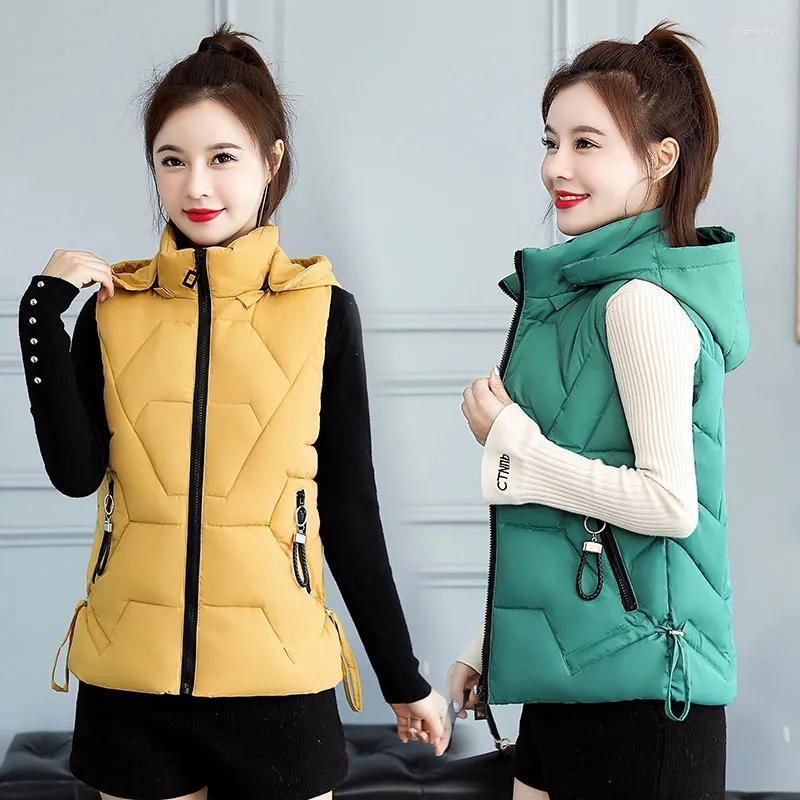 Women's Vests Winter Jacket Warm Cotton Women Vest 2022 Fashion Hooded Short Jackets Waistcoat Female Snow Wear Coat Parka Sleeveless Luci22, Green
Women's Vests Winter Jacket Warm Cotton Women Vest 2022 Fashion Hooded Short Jackets Waistcoat Female Snow Wear Coat Parka Sleeveless Luci22, Green