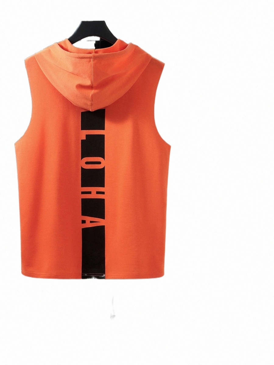 men Letter Graphic Colorblock Drawstring Hooded Tank Top & Shorts B0N5#, Multicolor
men Letter Graphic Colorblock Drawstring Hooded Tank Top & Shorts B0N5#, Multicolor