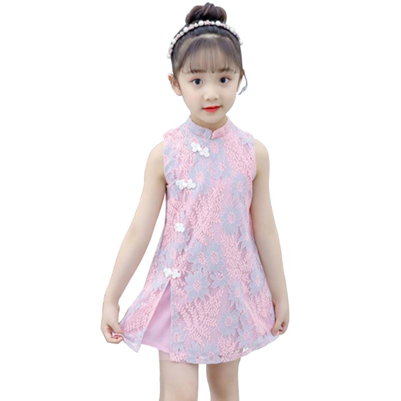 Girl's Dresses Summer Dress For Girls Chinese Style Girl Child Sleevless Cheongsam Kids Teenage Costume 6 8 10 12 14Girl's, As picture
Girl's Dresses Summer Dress For Girls Chinese Style Girl Child Sleevless Cheongsam Kids Teenage Costume 6 8 10 12 14Girl's, As picture