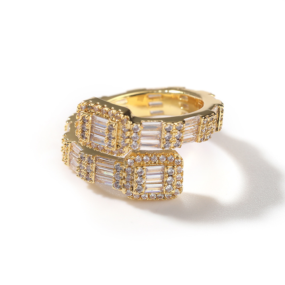 Hip Hop Casting Rings With Side Stones T Square Big Crystal Zircon Men Women Finger Wedding Gift
Hip Hop Casting Rings With Side Stones T Square Big Crystal Zircon Men Women Finger Wedding Gift