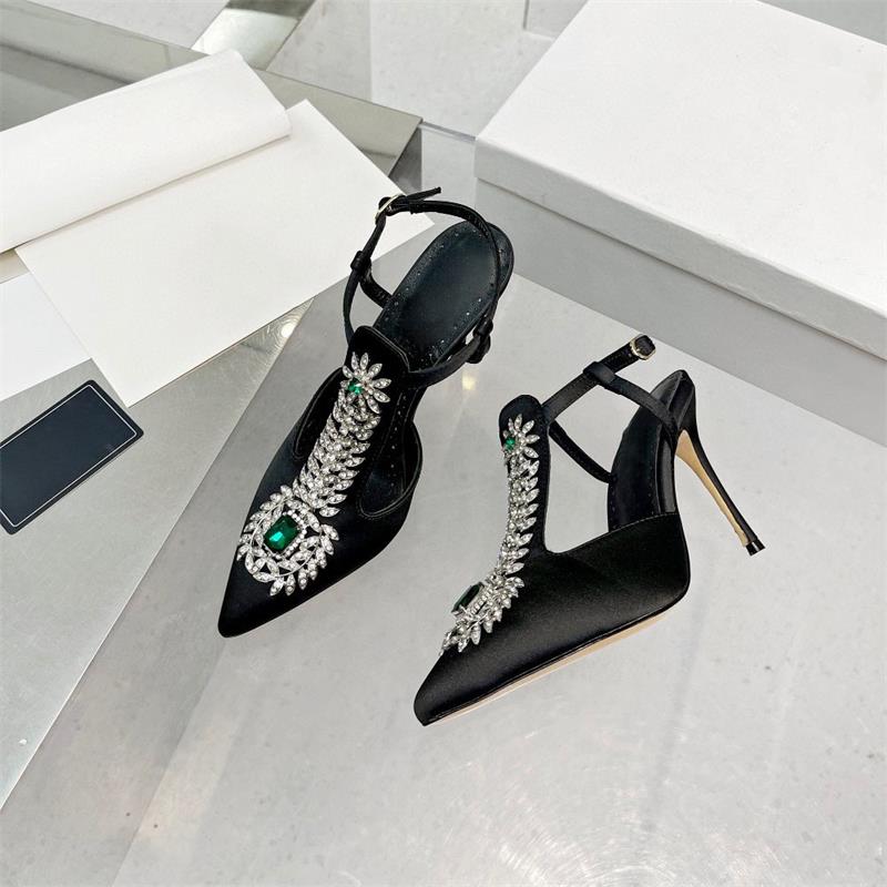 Elegant Scolto Sandals Sexy Pumps Summer Pointed Toe Women Buckle Strap Women Shoes Fashion Genuine Leather Slingbacks Rhinestones
Elegant Scolto Sandals Sexy Pumps Summer Pointed Toe Women Buckle Strap Women Shoes Fashion Genuine Leather Slingbacks Rhinestones