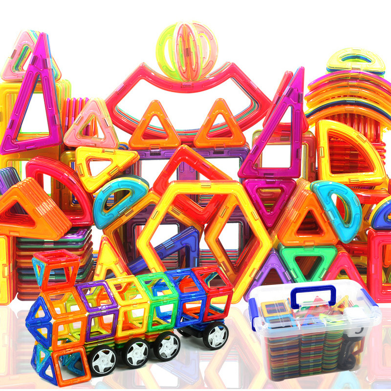 168pcs Big Size Magnetic Building Blocks Magnet Designer Set Model Construction Blocks Educational Toys for Children Gifts 220701
168pcs Big Size Magnetic Building Blocks Magnet Designer Set Model Construction Blocks Educational Toys for Children Gifts 220701