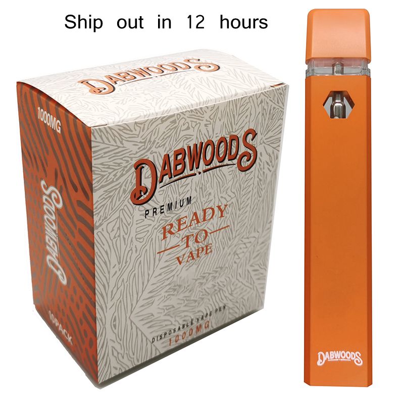 1.0ml Disposable Vape Pen cigarettes Dabwoods 280mah Rechargeable Battery Empty 510 Vaporizer Pens Cartridge Packaging Thick Oil Tank
1.0ml Disposable Vape Pen cigarettes Dabwoods 280mah Rechargeable Battery Empty 510 Vaporizer Pens Cartridge Packaging Thick Oil Tank