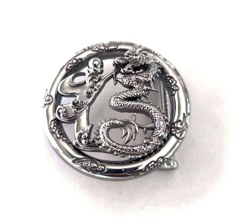 Business men's boutique leisure smooth belt buckle China Fulong totem moral elements customized
Business men's boutique leisure smooth belt buckle China Fulong totem moral elements customized
