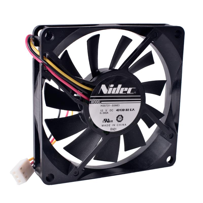 Fans & Coolings REVOLUTION 80mm Fan H35731-55mei 8015 80x80x15mm 12V 0.045a 8cm Ultra-thin Silent Cooling Fan.Fans
Fans & Coolings REVOLUTION 80mm Fan H35731-55mei 8015 80x80x15mm 12V 0.045a 8cm Ultra-thin Silent Cooling Fan.Fans