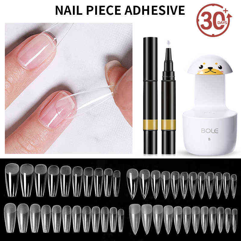 NXY Nail Gel 5g Tips Glue Pen Multifunction Transparent Color Soak Off Uv Led Extension Art Varnish 0328