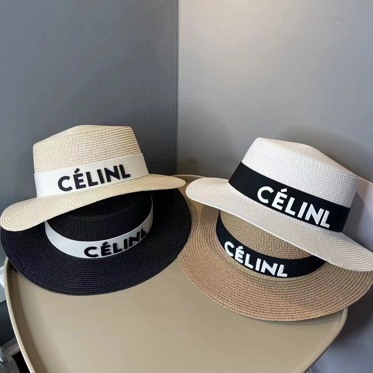 Wide Brim Hats Sai Home Correct Letters Flat Top Hat Fashion Sunbonnet All-match Large Eaves Sun Cap Beach Caps Summer, Khaki
Wide Brim Hats Sai Home Correct Letters Flat Top Hat Fashion Sunbonnet All-match Large Eaves Sun Cap Beach Caps Summer, Khaki