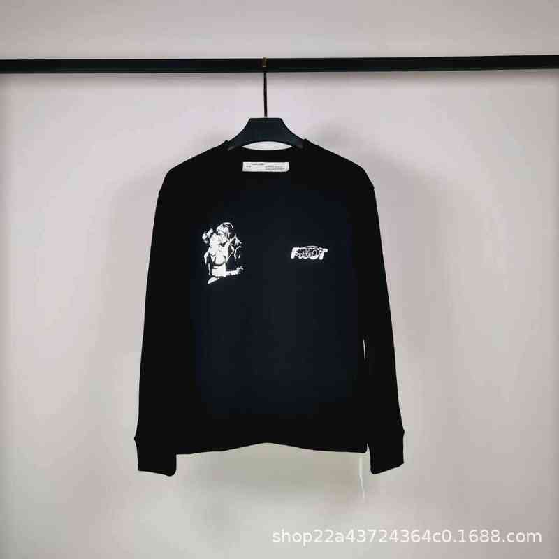 Factory Online Export Trendy Sweater Autumn Winter New Off Kiss Print Pullover Casual, Black
Factory Online Export Trendy Sweater Autumn Winter New Off Kiss Print Pullover Casual, Black