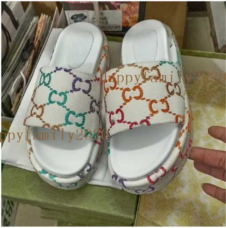 Fashion Womens Sandals Slippers Slide Designer Luxury High Heels Flip Flops Shoes Embroidered Platform Rubber Sandal Leather Shoal Casual Shoe 35-42
Fashion Womens Sandals Slippers Slide Designer Luxury High Heels Flip Flops Shoes Embroidered Platform Rubber Sandal Leather Shoal Casual Shoe 35-42