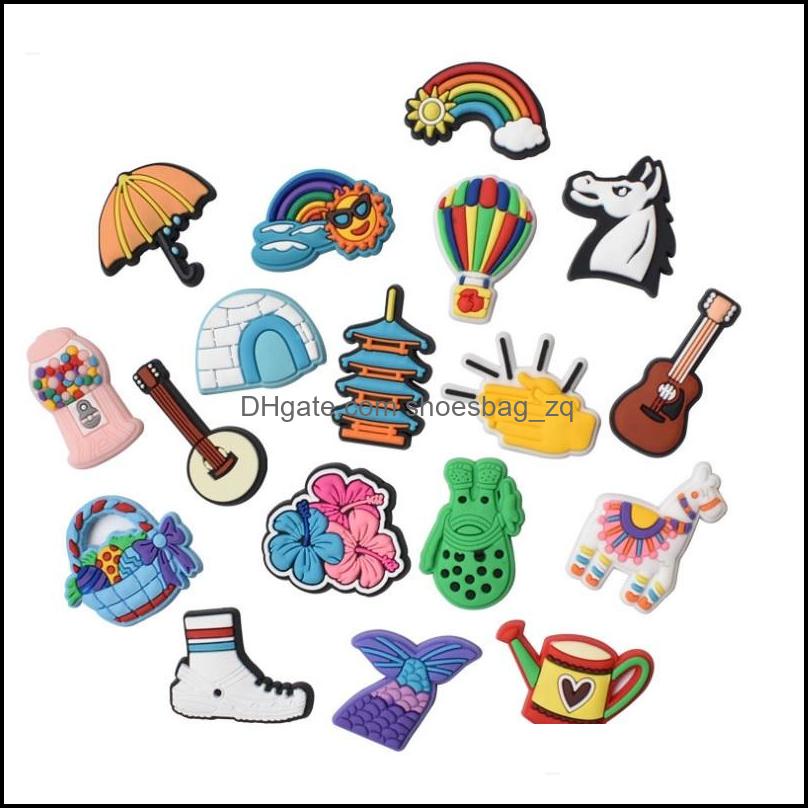 Shoe Parts Accessories Shoes 100Pcs/Lot Cute Cartoon Pvc Charms Crocks Decorations Crystal Animals S Jibz For Croc Kids Gift Drop Delivery
Shoe Parts Accessories Shoes 100Pcs/Lot Cute Cartoon Pvc Charms Crocks Decorations Crystal Animals S Jibz For Croc Kids Gift Drop Delivery