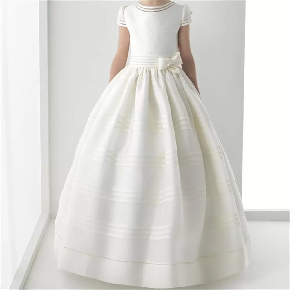 New Arrival Flower Girl Dress First Communion Dresses for Girls Pageant Dresses for Little Girls