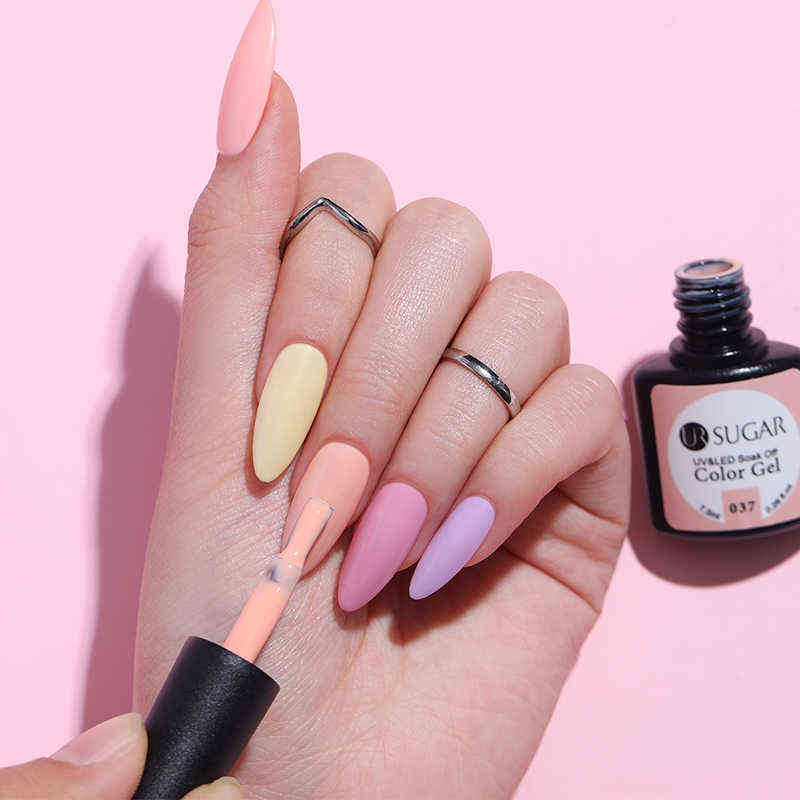 NXY Nail Gel 7 5ml Polish Color Soak Off Uv Varnish Semi Permanant Art Base Top Coat 0328