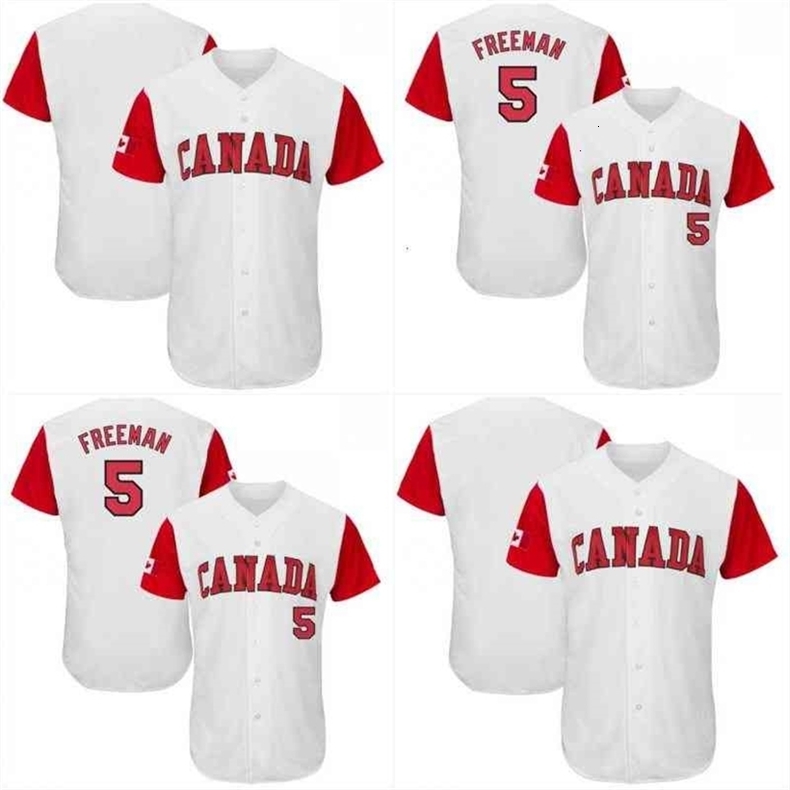 EcoA3740 Freddie Canada Team 2017 World Baseball Classic All Stitched Freddie High Quality Baseball Jersey, 5 white
EcoA3740 Freddie Canada Team 2017 World Baseball Classic All Stitched Freddie High Quality Baseball Jersey, 5 white