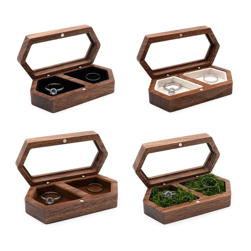 Jewelry Pouches Bags Exquisite Walnut Wood Ring Box Organizer Display Storage Travel Case Presentation Gift Ins K3NDJewelry
Jewelry Pouches Bags Exquisite Walnut Wood Ring Box Organizer Display Storage Travel Case Presentation Gift Ins K3NDJewelry