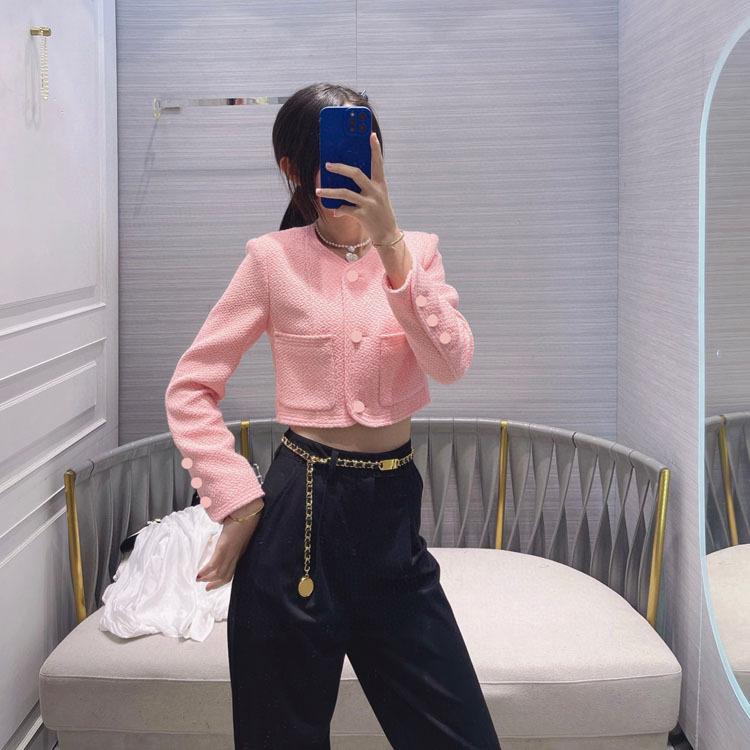 Women' Jackets Spring Women Fashion Pink Tweed Short Jacket Female Chic Coat Outerwear Tclai 3.02Women' Women'sWomen
Women' Jackets Spring Women Fashion Pink Tweed Short Jacket Female Chic Coat Outerwear Tclai 3.02Women' Women'sWomen