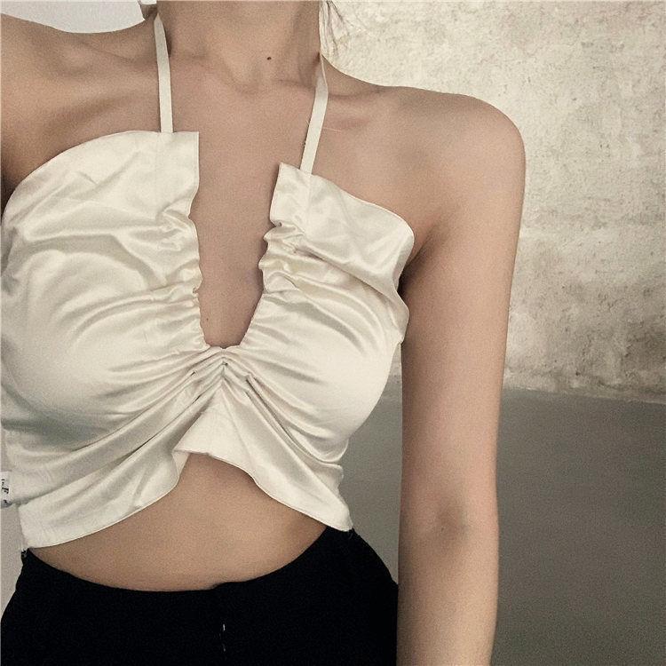 Women's Tanks & Camis Women's Waistcoat With Suspender And Sexy Sleeveless Top Satin Elastic ClothesWomen's, Apricot
Women's Tanks & Camis Women's Waistcoat With Suspender And Sexy Sleeveless Top Satin Elastic ClothesWomen's, Apricot