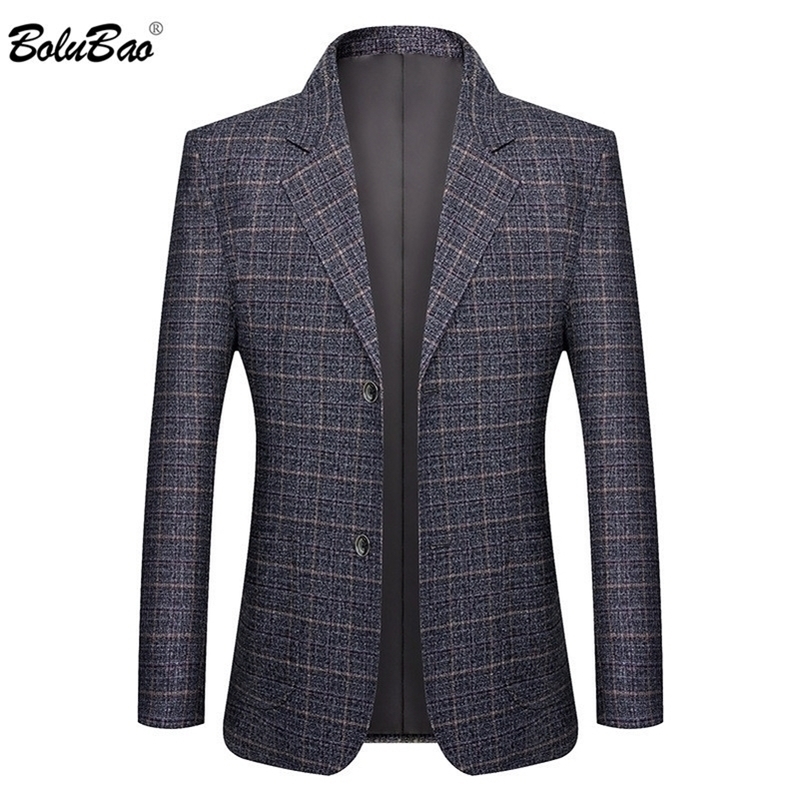 BOLUBAO Trendy Brand Men Casual Blazers Mens Comfortable Wild Formal Suit Spring Autumn Business Plaid Blazer Coat Male 201104
BOLUBAO Trendy Brand Men Casual Blazers Mens Comfortable Wild Formal Suit Spring Autumn Business Plaid Blazer Coat Male 201104