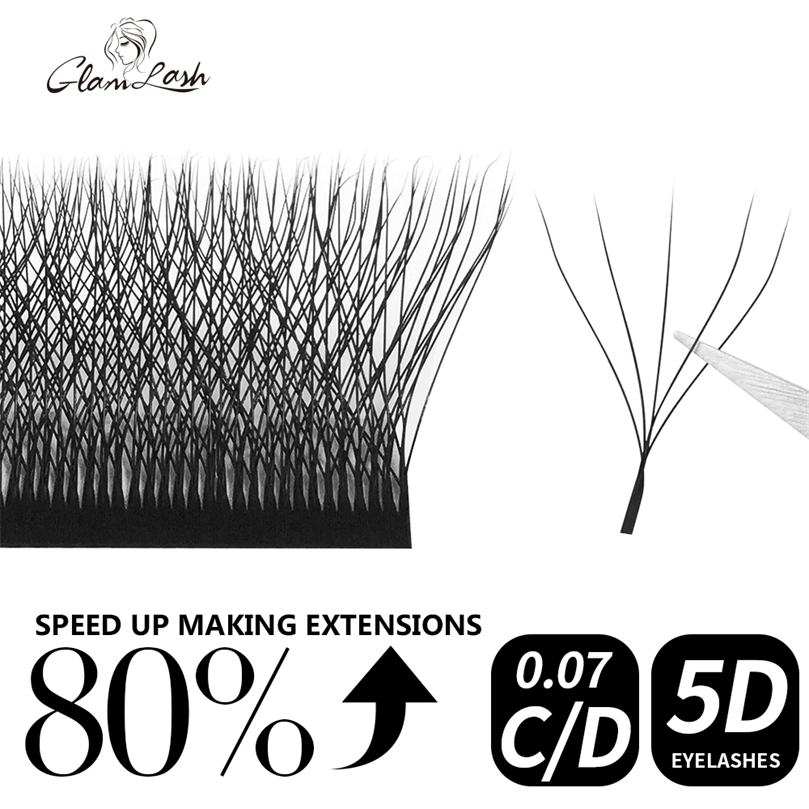 GLAMLASH 4D5D W Shaped Faux Russian Wholesale Four Leaves Eyelashes Clusters Easy Fan Volume Lashes Extension Makeup 220616
GLAMLASH 4D5D W Shaped Faux Russian Wholesale Four Leaves Eyelashes Clusters Easy Fan Volume Lashes Extension Makeup 220616