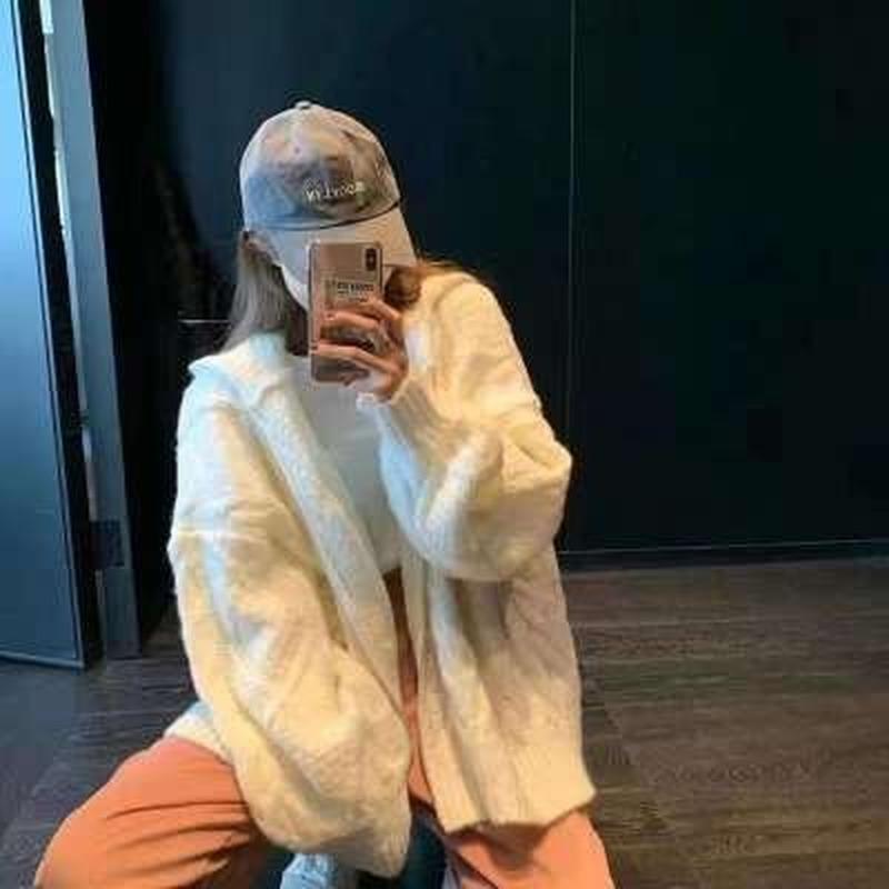 Women's Knits & Tees Autumn And Winter Lazy Lantern Sleeve Long Zipper Hooded Sweater Thick Line Pink Loose Coat Knit CardiganWomen's
Women's Knits & Tees Autumn And Winter Lazy Lantern Sleeve Long Zipper Hooded Sweater Thick Line Pink Loose Coat Knit CardiganWomen's