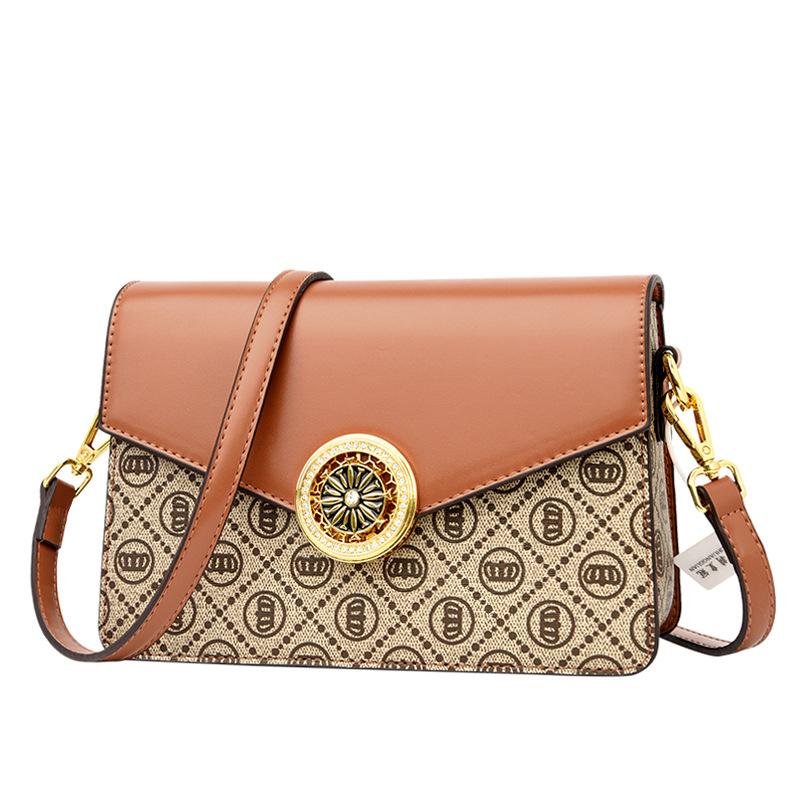Evening Bags 2022 Leather Fashion High Quality Retro Female Handbag Casual Lady Travel One-shoulder Messenger Bag