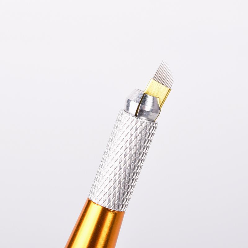 Tattoo Needles Disposable Manual Pen Needle Permanent Makeup Eyebrow Microblading MicroShading PCD Golden BladeTattoo NeedlesTattoo
Tattoo Needles Disposable Manual Pen Needle Permanent Makeup Eyebrow Microblading MicroShading PCD Golden BladeTattoo NeedlesTattoo