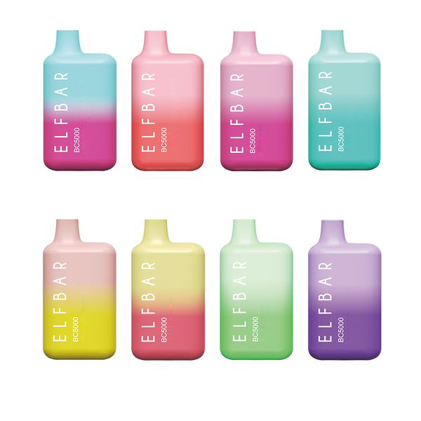 Hot ELF BAR BC5000 Disposable Cigarettes Pod Device 650mAh Rechargeable 20 Colors 13ml Prefilled Box Vape Device
Hot ELF BAR BC5000 Disposable Cigarettes Pod Device 650mAh Rechargeable 20 Colors 13ml Prefilled Box Vape Device