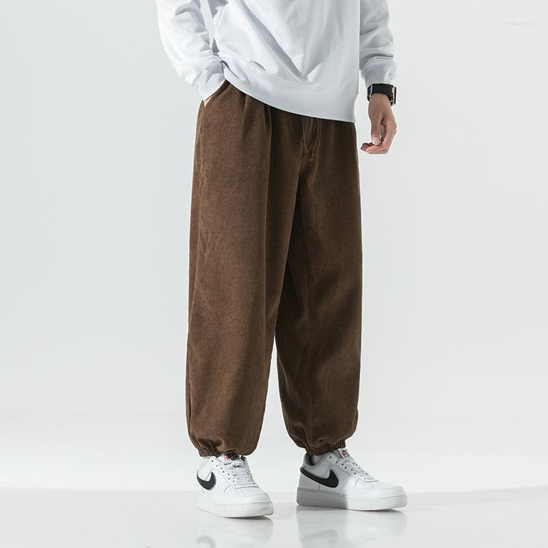Men's Pants Men Autumn Harajuku Corduroy Joggers Japanese Streetwear Solid Casual Wide Leg Men's Baggy Ankle-Length Harem 5XL TrousersMe, Gray
Men's Pants Men Autumn Harajuku Corduroy Joggers Japanese Streetwear Solid Casual Wide Leg Men's Baggy Ankle-Length Harem 5XL TrousersMe, Gray