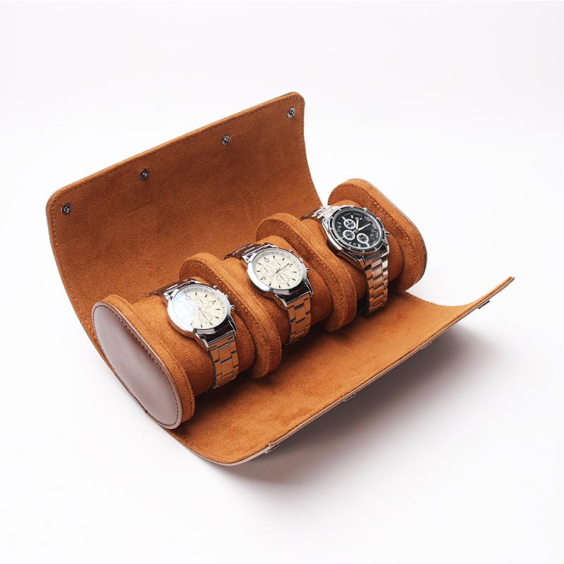 Watch Boxes & Cases 2/3 Grids Box PU Leather Storage Organizer Portable Vintage Roll Detachable Bracket Holder For Travel BusinessWatch
Watch Boxes & Cases 2/3 Grids Box PU Leather Storage Organizer Portable Vintage Roll Detachable Bracket Holder For Travel BusinessWatch