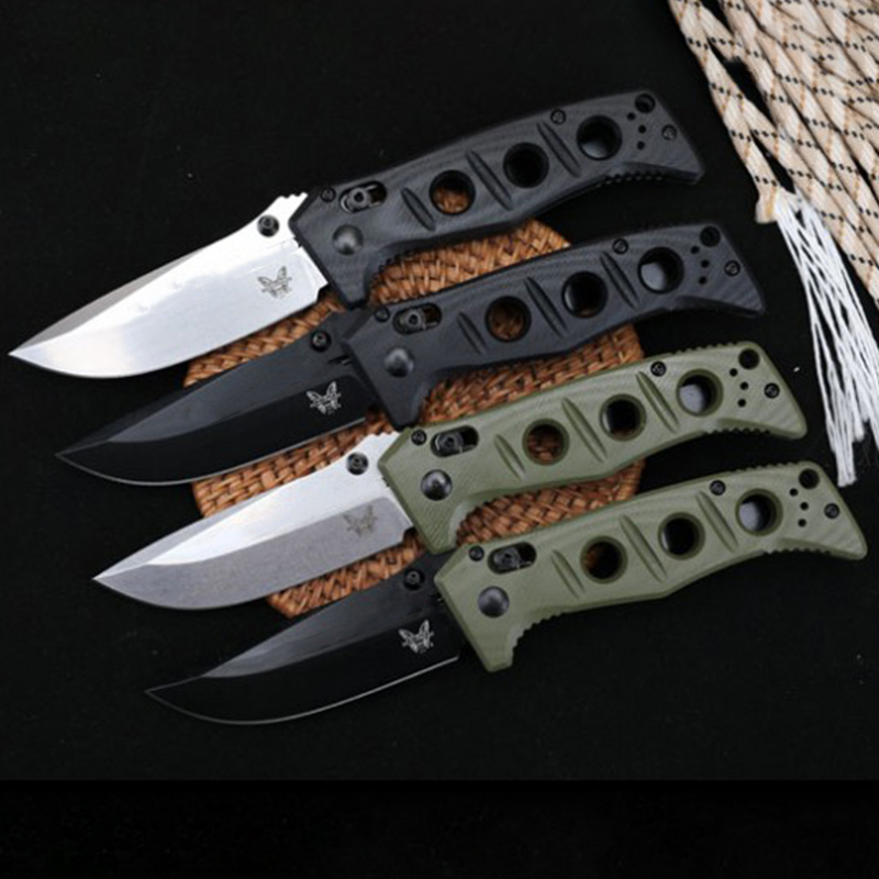 Benchmade 273FE-2 Tactical Camping Folding Knife G10 Handle Outdoor Hunting Survival Security Pocket Military Knives EDC Tool
Benchmade 273FE-2 Tactical Camping Folding Knife G10 Handle Outdoor Hunting Survival Security Pocket Military Knives EDC Tool