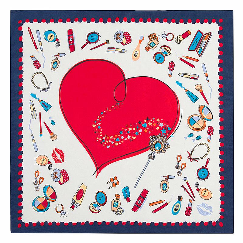 Scarves 60x60cm National Style 100% Silk Scarf Women Twill Love Fashion Accessories NeckerChief Bandana Small Square ScarfScarves
Scarves 60x60cm National Style 100% Silk Scarf Women Twill Love Fashion Accessories NeckerChief Bandana Small Square ScarfScarves